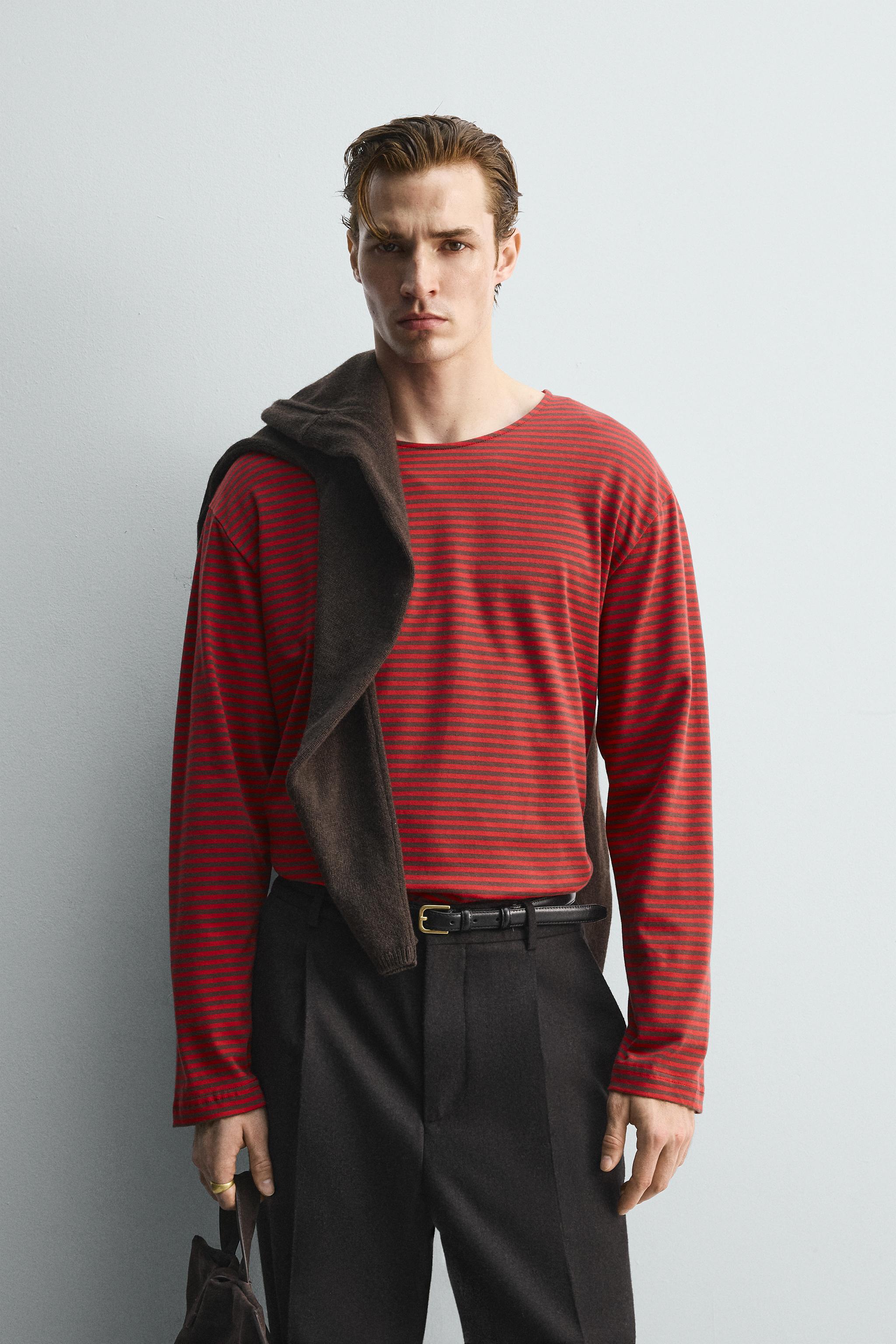 T-SHIRT JACQUARD À RAYURES ÉDITION LIMITÉE